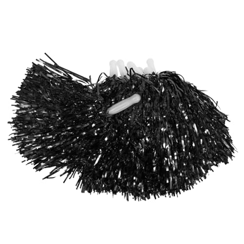 JUMPLAWN 10Stücke Wiederverwendbare Cheerleader Pompons mit Griff Handblumen für Sportveranstaltungen Karneval und Tänze Requisiten JUMPLAWN 10Stücke Wiederverwendbare Cheerleader Pompons mit Griff Handblumen für Sportveranstaltungen Karneval und Tänze Requisiten von JUMPLAWN