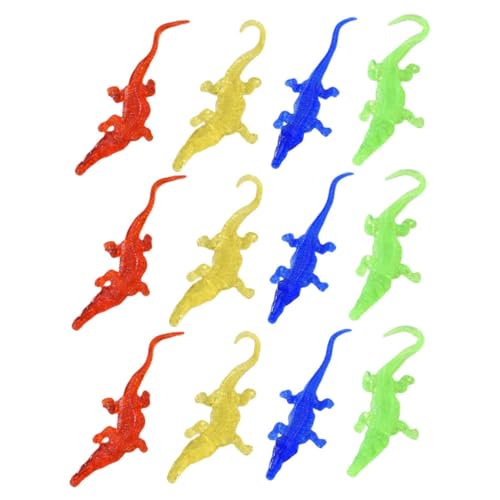 JUMPLAWN 12 Stück Spielzeuge für Elastische Wandkrabbeltiere Zufälligen Farben für Partytüten und für Jungen Zufällige Farbe von JUMPLAWN
