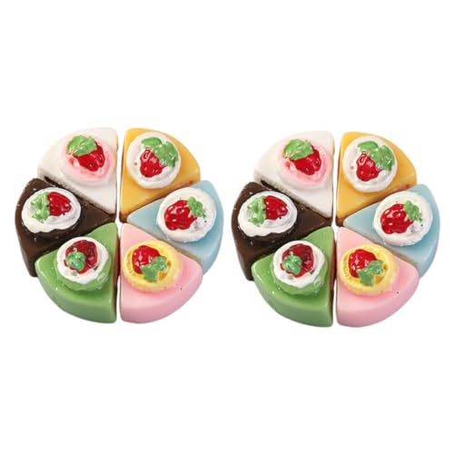 JUMPLAWN 12 Stück Teiliges Mini Kuchen Modell Realistische Miniatur Food Dekoration Bunte Fake Dessert Figuren Mini Haus Zubehör für Kreative DIY Gestaltung JUMPLAWN 12 Stück Teiliges Mini Kuchen Modell Realistische Miniatur Food Dekoration Bunte Fake Dessert Figuren Mini Haus Zubehör für Kreative DIY Gestaltung von JUMPLAWN