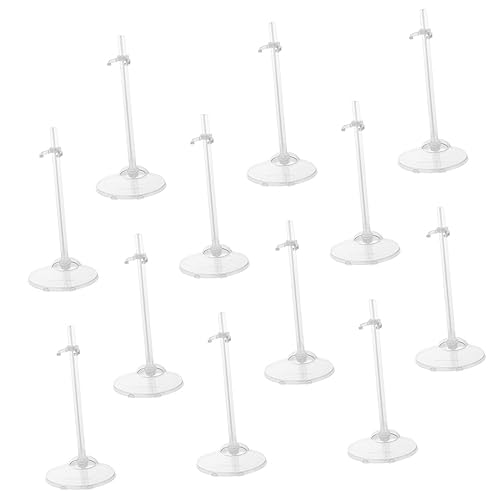 JUMPLAWN 12st Puppenständer Figur Dschungelpuppen Zuhause Puppen Bindemittel Aufbewahrungsbehälter Mit Deckel Sushi-Puppen Kleiderpuppen Babypuppensachen Mini-Puppen Plastik Transparent JUMPLAWN 12st Puppenständer Figur Dschungelpuppen Zuhause Puppen Bindemittel Aufbewahrungsbehälter Mit Deckel Sushi-Puppen Kleiderpuppen Babypuppensachen Mini-Puppen Plastik Transparent von JUMPLAWN