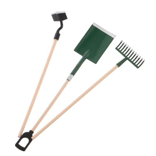 JUMPLAWN 1satz Mini Gartengeräte Set Teiliges Zubehör Für Puppenhaus Langlebige Schaufel Harke Und Hacke Gartenwerkzeug Für Sukkulenten Und Miniaturgärten JUMPLAWN 1satz Mini Gartengeräte Set Teiliges Zubehör Für Puppenhaus Langlebige Schaufel Harke Und Hacke Gartenwerkzeug Für Sukkulenten Und Miniaturgärten von JUMPLAWN