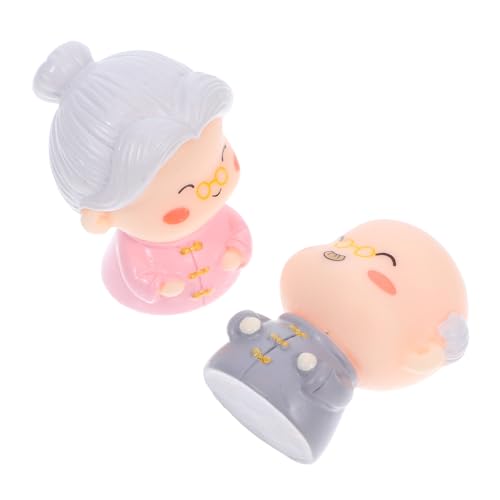 JUMPLAWN 2 Stück Romantische Tortendeko Miniatur Figuren Oma Opa Teiliges Langlebig und Sicher für Hochzeit Jahrestag Valentinstag Kuchen Dekoration Kreative DIY Deko für Zuhause JUMPLAWN 2 Stück Romantische Tortendeko Miniatur Figuren Oma Opa Teiliges Langlebig und Sicher für Hochzeit Jahrestag Valentinstag Kuchen Dekoration Kreative DIY Deko für Zuhause von JUMPLAWN