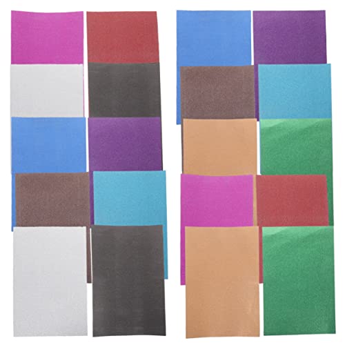 JUMPLAWN 20Stücke Glitzerpapier Multifunktionales Dekoratives Kartonpapier für DIY Bastelarbeiten und Kunsthandwerk für Geschenkkarten und Kinderprojekte JUMPLAWN 20Stücke Glitzerpapier Multifunktionales Dekoratives Kartonpapier für DIY Bastelarbeiten und Kunsthandwerk für Geschenkkarten und Kinderprojekte von JUMPLAWN