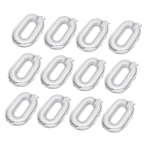 JUMPLAWN 20Stücke Hängende Aluminiumfolienballons Kreative Partydekoration für Geburtstagsfeiern Hochzeiten und Feiertage Foto Requisiten und Langlebig von JUMPLAWN
