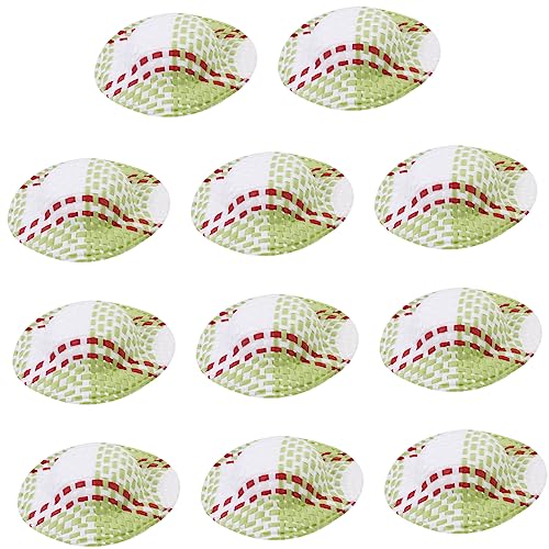 JUMPLAWN 20stücke Miniatur Puppenhüte Gewebte Strohhüte Bunte Mini Strohhüte Für Puppenhaus Dekoration Basteln Spielzeug Für Mädchen Und Jungen Für Kreative Projekte JUMPLAWN 20stücke Miniatur Puppenhüte Gewebte Strohhüte Bunte Mini Strohhüte Für Puppenhaus Dekoration Basteln Spielzeug Für Mädchen Und Jungen Für Kreative Projekte von JUMPLAWN