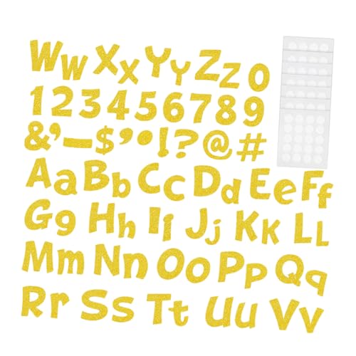 JUMPLAWN 216 Stück Teiliges Glitzer Buchstaben und Zahlen aus Papier Dekorative Bulletin Board Letters für Klassenzimmer Party Büro und Wanddekoration Farbenfrohes Alphabet Poster Zubehör JUMPLAWN 216 Stück Teiliges Glitzer Buchstaben und Zahlen aus Papier Dekorative Bulletin Board Letters für Klassenzimmer Party Büro und Wanddekoration Farbenfrohes Alphabet Poster Zubehör von JUMPLAWN