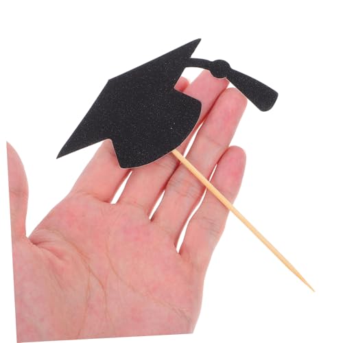 JUMPLAWN 24 Stück Teiliges Abschlusskappen Cupcake Topper Schwarze Tortendeko für Abitur und Abschlussfeiern Kreative Kuchenaufsätze zur Partydekoration und Fotomotive bei JUMPLAWN 24 Stück Teiliges Abschlusskappen Cupcake Topper Schwarze Tortendeko für Abitur und Abschlussfeiern Kreative Kuchenaufsätze zur Partydekoration und Fotomotive bei von JUMPLAWN