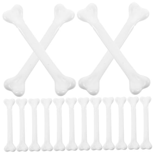JUMPLAWN 24stücke Kunstskelett Knochen Für Halloween Deko Realistische Plastik Requisiten Für Gruselige Partys Tischdekoration Und Kostüm-Accessoires Für Grusel-Events Und Heimdeko JUMPLAWN 24stücke Kunstskelett Knochen Für Halloween Deko Realistische Plastik Requisiten Für Gruselige Partys Tischdekoration Und Kostüm-Accessoires Für Grusel-Events Und Heimdeko von JUMPLAWN
