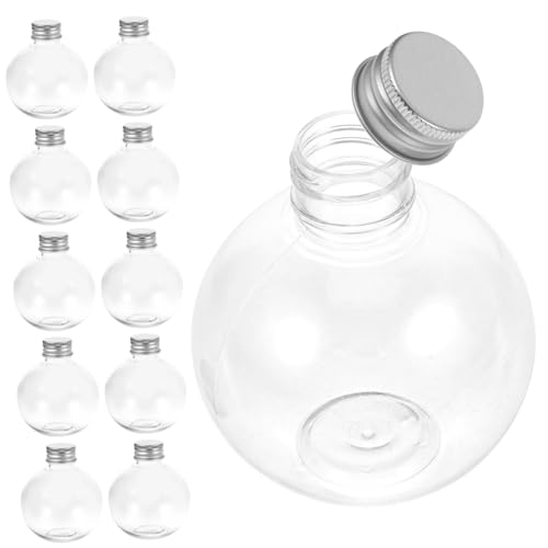 JUMPLAWN 25Stücke Kugelform Plastikflaschen Transparente Füllbare Flaschen Mit Schraubenkappen Für Hochzeiten Partys Und Dekoration Multifunktionale Speicherbehälter JUMPLAWN 25Stücke Kugelform Plastikflaschen Transparente Füllbare Flaschen Mit Schraubenkappen Für Hochzeiten Partys Und Dekoration Multifunktionale Speicherbehälter von JUMPLAWN
