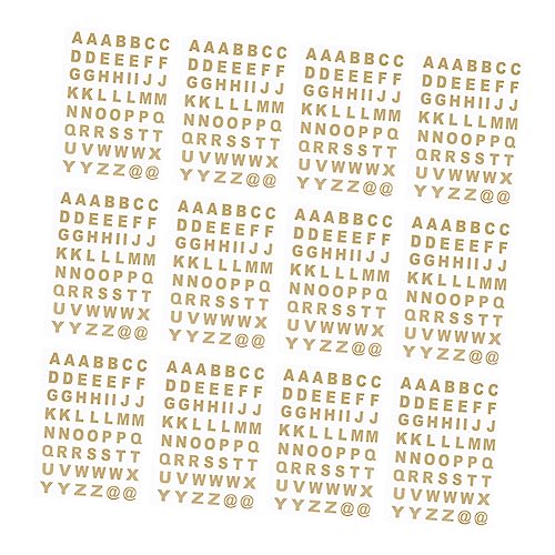 JUMPLAWN 25blätter Goldene Alphabet Sticker Selbstklebende Buchstaben Aufkleber Für Notizbuch Und Scrapbooking Transparente Etiketten Für Bastelbedarf Und Dekoration JUMPLAWN 25blätter Goldene Alphabet Sticker Selbstklebende Buchstaben Aufkleber Für Notizbuch Und Scrapbooking Transparente Etiketten Für Bastelbedarf Und Dekoration von JUMPLAWN