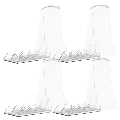 JUMPLAWN 4Stücke Magnetische Kunststoff Display Staffelei Transparenter Halter für Snacks Fall Regalträger für Supermärkte und Ladendisplays Platzsparend und Langlebig JUMPLAWN 4Stücke Magnetische Kunststoff Display Staffelei Transparenter Halter für Snacks Fall Regalträger für Supermärkte und Ladendisplays Platzsparend und Langlebig von JUMPLAWN
