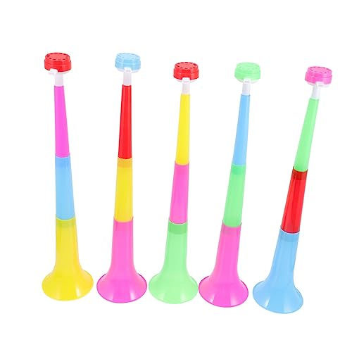 JUMPLAWN 5 Stück DREI-Detail-Sprecherspielzeug Hupe zum Jubeln Krachmacherhörner Trompetenspielzeug für kleine Spielzeugtrompete Hornspielzeug für Plastik JUMPLAWN 5 Stück DREI-Detail-Sprecherspielzeug Hupe zum Jubeln Krachmacherhörner Trompetenspielzeug für kleine Spielzeugtrompete Hornspielzeug für Plastik von JUMPLAWN