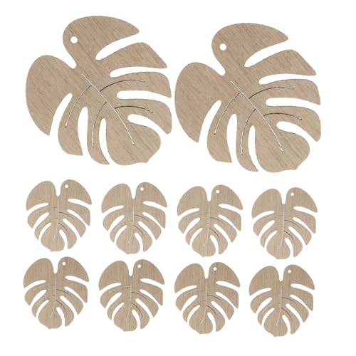 JUMPLAWN 50 Stück Monstera Holzschnittmuster Unbehandelte Holzplättchen für Diy Bastelprojekte Hängende Ornamente und Partydekorationen Verzieren JUMPLAWN 50 Stück Monstera Holzschnittmuster Unbehandelte Holzplättchen für Diy Bastelprojekte Hängende Ornamente und Partydekorationen Verzieren von JUMPLAWN