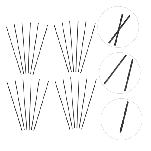 JUMPLAWN 60 Stück Aromatherapie Diffuser Stäbchen aus Schwarzer Faser Sicherer Feuersicherer Duftöl Diffuser für Ätherische Öle Individuell Regulierbare Duftintensität für Wohn JUMPLAWN 60 Stück Aromatherapie Diffuser Stäbchen aus Schwarzer Faser Sicherer Feuersicherer Duftöl Diffuser für Ätherische Öle Individuell Regulierbare Duftintensität für Wohn von JUMPLAWN