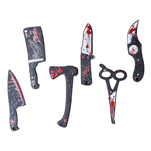 JUMPLAWN 6stücke Miniatur-Halloween-Dekorationen Teiliges Aus Harz Kreative Halloween-Accessoires Für Miniatur-szenen Für Tischdeko Originelle Gestaltungselemente Für Gruselige von JUMPLAWN