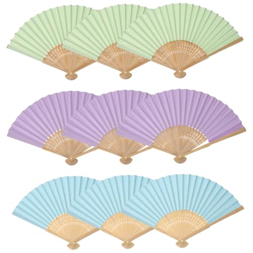 JUMPLAWN 9 Stück Malerei-Fan Falten Papierventilator Malpapierfächer Malfächer Lüfter DIY-Zeichenpapier-Fächer faltbarer Papierfächer DIY-Malfans Handventilator Malfan für Holz JUMPLAWN 9 Stück Malerei-Fan Falten Papierventilator Malpapierfächer Malfächer Lüfter DIY-Zeichenpapier-Fächer faltbarer Papierfächer DIY-Malfans Handventilator Malfan für Holz von JUMPLAWN