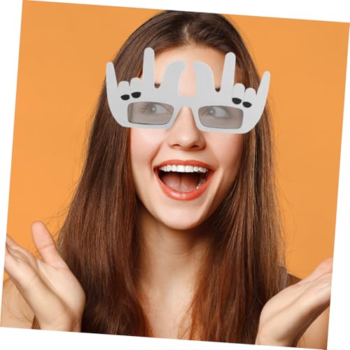 JUMPLAWN Birthday Fingers Partybrille Lustige Fotorequisite für Geburtstag Feier Dekorative Brille für Fotoshooting Fasching Zubehör JUMPLAWN Birthday Fingers Partybrille Lustige Fotorequisite für Geburtstag Feier Dekorative Brille für Fotoshooting Fasching Zubehör von JUMPLAWN