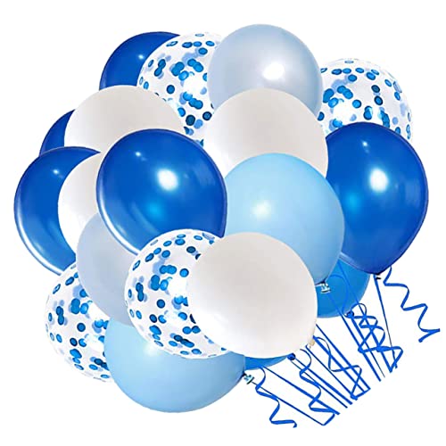 JUMPLAWN Blaues Konfetti Latexballon Für Hochzeitsdekoration Jubiläumsfeiern Und Babypartys Luftballons Verschiedenen Für Festliche Anlässe JUMPLAWN Blaues Konfetti Latexballon Für Hochzeitsdekoration Jubiläumsfeiern Und Babypartys Luftballons Verschiedenen Für Festliche Anlässe von JUMPLAWN