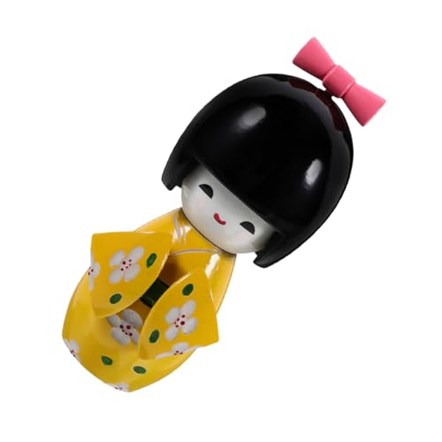 JUMPLAWN Japanische Kimono Puppe Holzfigur Traditionelles Element für Zuhause Sushi Restaurant Mädchenzimmer Handgefertigte mit Elegantem Charme JUMPLAWN Japanische Kimono Puppe Holzfigur Traditionelles Element für Zuhause Sushi Restaurant Mädchenzimmer Handgefertigte mit Elegantem Charme von JUMPLAWN