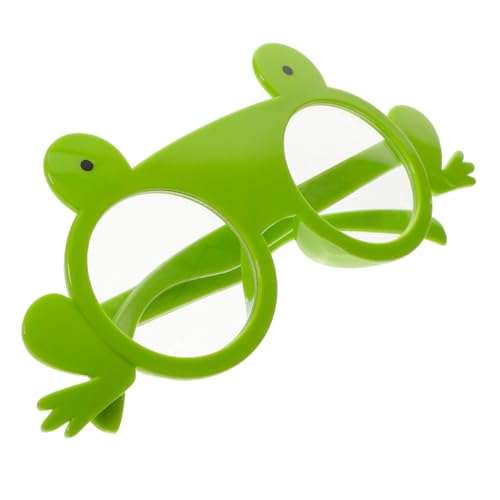 JUMPLAWN Kinderfroschbrille Sommer-Geburtstagsgläser herz für partyzubehör frosch brille Comedy-Brille hawaiianische lustige Brille Plastik Green JUMPLAWN Kinderfroschbrille Sommer-Geburtstagsgläser herz für partyzubehör frosch brille Comedy-Brille hawaiianische lustige Brille Plastik Green von JUMPLAWN
