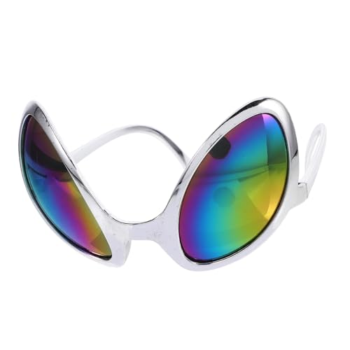 JUMPLAWN Lustige Alien Brille Neon Grüne Für Kostümpartys Requisiten Und Alien Cosplay Als Party Accessoire Für Halloween Und Veranstaltungen JUMPLAWN Lustige Alien Brille Neon Grüne Für Kostümpartys Requisiten Und Alien Cosplay Als Party Accessoire Für Halloween Und Veranstaltungen von JUMPLAWN