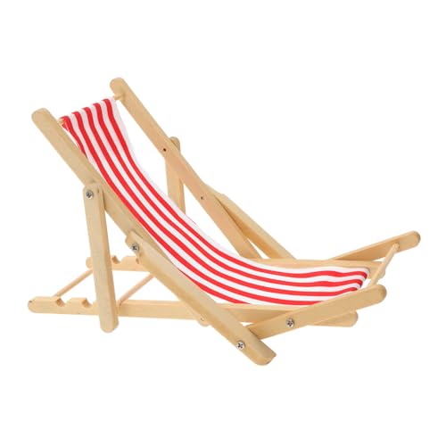 JUMPLAWN Puppenhaus Zubehör Klappstuhl Deko für Kinderzimmer oder Schreibtisch Realistische Strand Mikrolandschaft Geschenkidee für Freunde JUMPLAWN Puppenhaus Zubehör Klappstuhl Deko für Kinderzimmer oder Schreibtisch Realistische Strand Mikrolandschaft Geschenkidee für Freunde von JUMPLAWN
