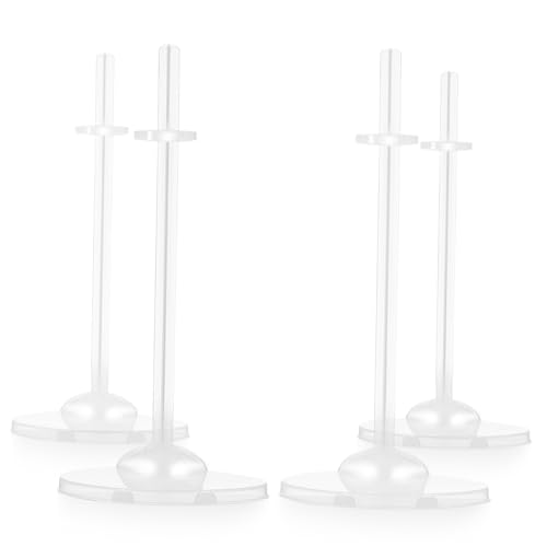 JUMPLAWN Puppenständer 4 Stück Puppenhalterständer Für Puppen Und Actionfiguren JUMPLAWN Puppenständer 4 Stück Puppenhalterständer Für Puppen Und Actionfiguren von JUMPLAWN