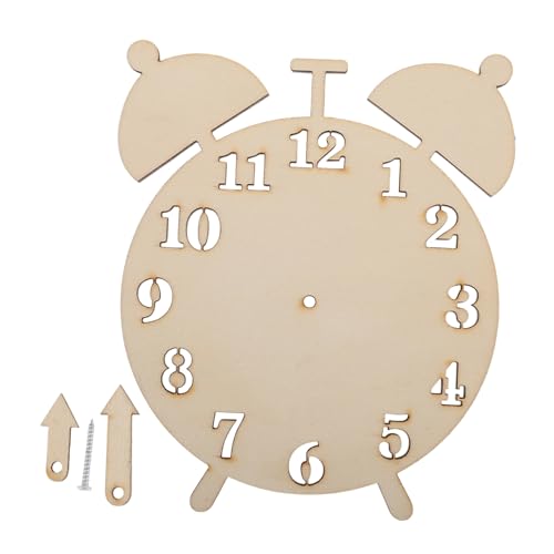 JUMPLAWN Wecker Aus Holzspänen Puzzle-uhr Aus Holz Teile Für Die Uhrmacherei Werkzeuge Zum Uhrenbau Vintage Wohnkultur Handgefertigte Holzuhr Diy-uhr Khaki JUMPLAWN Wecker Aus Holzspänen Puzzle-uhr Aus Holz Teile Für Die Uhrmacherei Werkzeuge Zum Uhrenbau Vintage Wohnkultur Handgefertigte Holzuhr Diy-uhr Khaki von JUMPLAWN