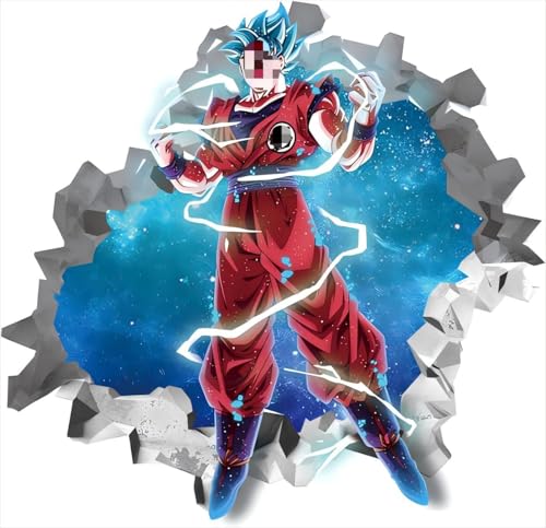 Wandtattoo Kinder Anime Poster Aufkleber für Kinder (20793) von JUNBAOYYDS