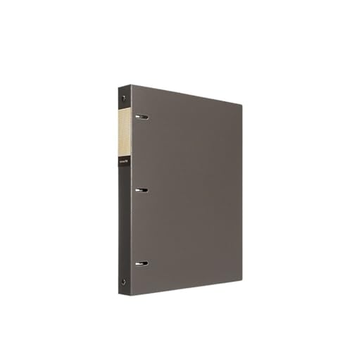 ordner A4 Perforierter Loseblattordner PP Dreiloch Verdickter Aktenordner Archivinformations-Organizer-Broschüre büro ordner(Grigio) von JUNCHENG1008