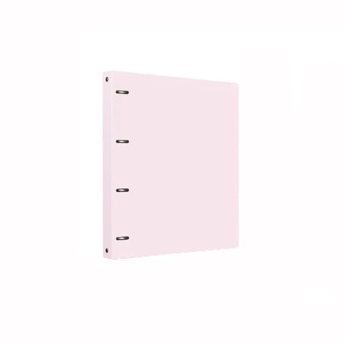 ordner A4 Perforierter Ordner PP Vier-Loch Loseblatt-Ordner Informationsdatei-Organizer for Schule, Büro büro ordner(Pink) von JUNCHENG1008