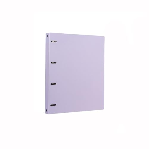 ordner A4 Perforierter Ordner PP Vier-Loch Loseblatt-Ordner Informationsdatei-Organizer for Schule, Büro büro ordner(Purple) von JUNCHENG1008