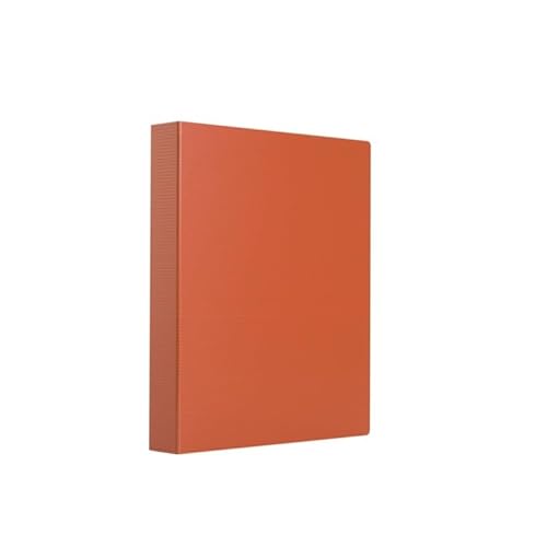 ordner A5-Ordner Großraum-Ordner mit zwei Löchern for Loseblätter Multifunktionaler Ordner zur Datenspeicherung von Rechnungen Bürobedarf büro ordner(Orange) von JUNCHENG1008
