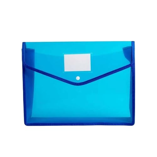 ordner B5 Kunststoffumschläge, Dokumentenmappen, Schnappverschluss, Tasche, Schule, Büro büro ordner(Blue) von JUNCHENG1008
