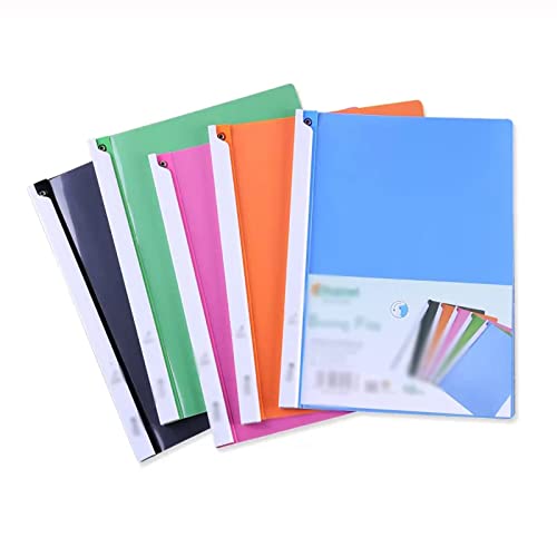 ordner Drehbare A4-Mappe Verdickte Deichsel Berichtsmappe Kreative Lebenslaufmappe Farbdatenmappe Farbmischungsdatei-Organizer Binder (5er-Pack) büro ordner von JUNCHENG1008