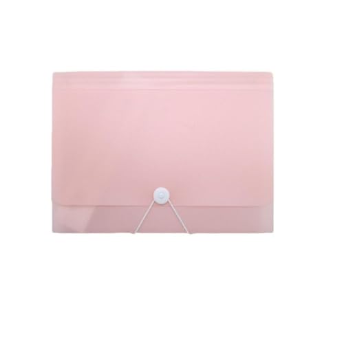 ordner Ordner for wichtige Dokumente, Akkordeon-Datei-Organizer, Fächermappe, Akkordeon-Ordner, Papier-Organizer im Letter-Format büro ordner(Pink) von JUNCHENG1008