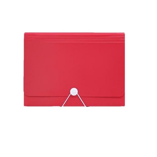 ordner Ordner for wichtige Dokumente, Akkordeon-Datei-Organizer, Fächermappe, Akkordeon-Ordner, Papier-Organizer im Letter-Format büro ordner(Red) von JUNCHENG1008
