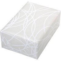 JUNG SCHÖNER VERPACKEN Geschenkpapier Pablo weiß, 20,0 m von JUNG SCHÖNER VERPACKEN