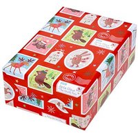 JUNG SCHÖNER VERPACKEN Geschenkpapier Stampy mehrfarbig, 20,0 m von JUNG SCHÖNER VERPACKEN