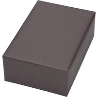 JUNG SCHÖNER VERPACKEN Geschenkpapier Vollton Uni braun, 20,0 m von JUNG SCHÖNER VERPACKEN