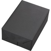 JUNG SCHÖNER VERPACKEN Geschenkpapier Vollton Uni schwarz, 20,0 m von JUNG SCHÖNER VERPACKEN