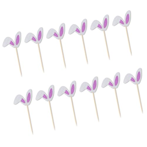 12 Pack Kuchen Set Kaninchen Ohrdesign Feiertagskuchen Dekore Osters Partyzubehör Für Festivalkuchen 12 Pack Kuchen Set Kaninchen Ohrdesign Feiertagskuchen Dekore Osters Partyzubehör Für Festivalkuchen von JUNNASALIKER