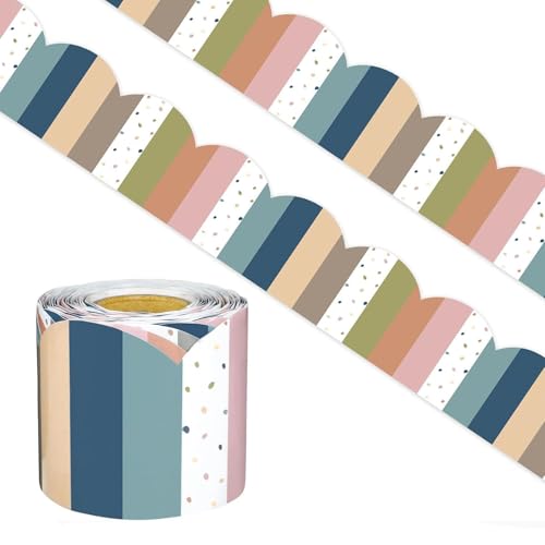 15 2m Bulletin Board Grenzen Bunte Grenzverkleidung Dekorative Aufkleber Bulletin Border Trim Für Klassenzimmerdekorationen von JUNNASALIKER