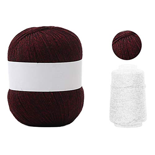 3 Sets Langes Plüschkaschmirgarn 50g+20g/Set Anti Handstrickfaden 3 Sets Langes Plüschkaschmirgarn 50g+20g/Set Anti Handstrickfaden von JUNNASALIKER