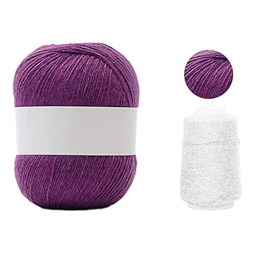 3 Sets Langes Plüschkaschmirgarn 50g+20g/Set Anti Handstrickfaden 3 Sets Langes Plüschkaschmirgarn 50g+20g/Set Anti Handstrickfaden von JUNNASALIKER