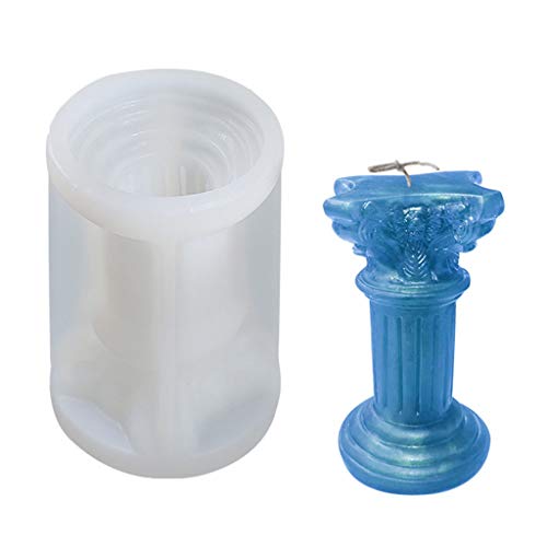 3D Römische Säulenkerzenform Silikonkleber Tonseife Schimmelpilze Schokoladen Fondant Kuchendekoration 3D Römische Säulenkerzenform Silikonkleber Tonseife Schimmelpilze Schokoladen Fondant Kuchendekoration von JUNNASALIKER