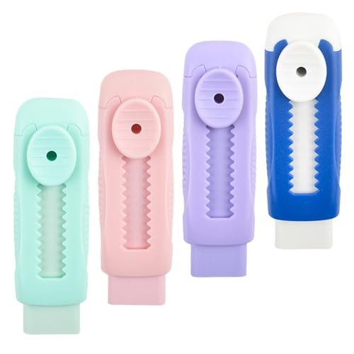 4pcs Versenkbarer Radiergummi Gleiten Versenkbare Bleistiftgummis Einfacher Löschen Von Nachfüllbarem Radiergummi Für Schreiben Von Studenten Kid Erwachsenen 4pcs Versenkbarer Radiergummi Gleiten Versenkbare Bleistiftgummis Einfacher Löschen Von Nachfüllbarem Radiergummi Für Schreiben Von Studenten Kid Erwachsenen von JUNNASALIKER