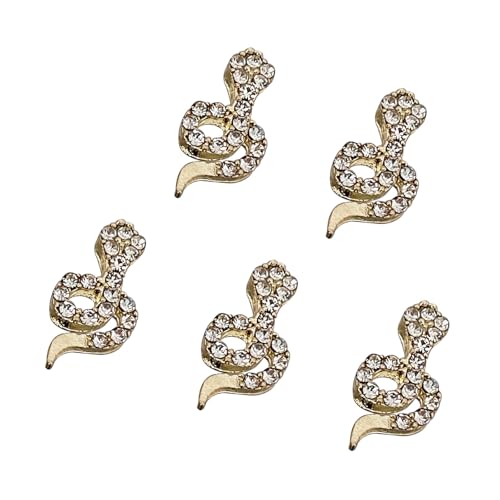 5 PCs 3D Snake Nails Charme Für Neujahrsschlangenform Nägel Kunst Charme Snake Nails Kunst Strauchsteine Nägel Kunstdekorationen 5 PCs 3D Snake Nails Charme Für Neujahrsschlangenform Nägel Kunst Charme Snake Nails Kunst Strauchsteine Nägel Kunstdekorationen von JUNNASALIKER