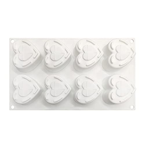6 Kuchenformen Herz Musikbox Form Mousse Formen Kuchen Dekorieren Gadget Silikonmaterial Für Seifenkekse Fondant 6 Kuchenformen Herz Musikbox Form Mousse Formen Kuchen Dekorieren Gadget Silikonmaterial Für Seifenkekse Fondant von JUNNASALIKER