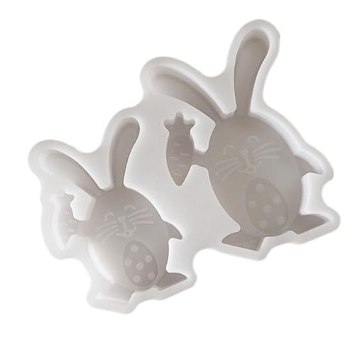 Bunnies Statue Silikonkerzenformen Für Kerzenseife Home Dekoration Tierform Silikonkerzenformen Für Epoxidharz von JUNNASALIKER
